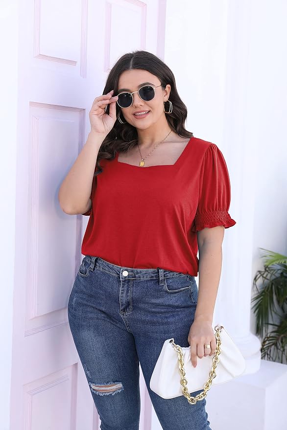 WIHOLL Sweaters for Women Long Sleeve V Neck Solid Color Fashion Tops - Image 2