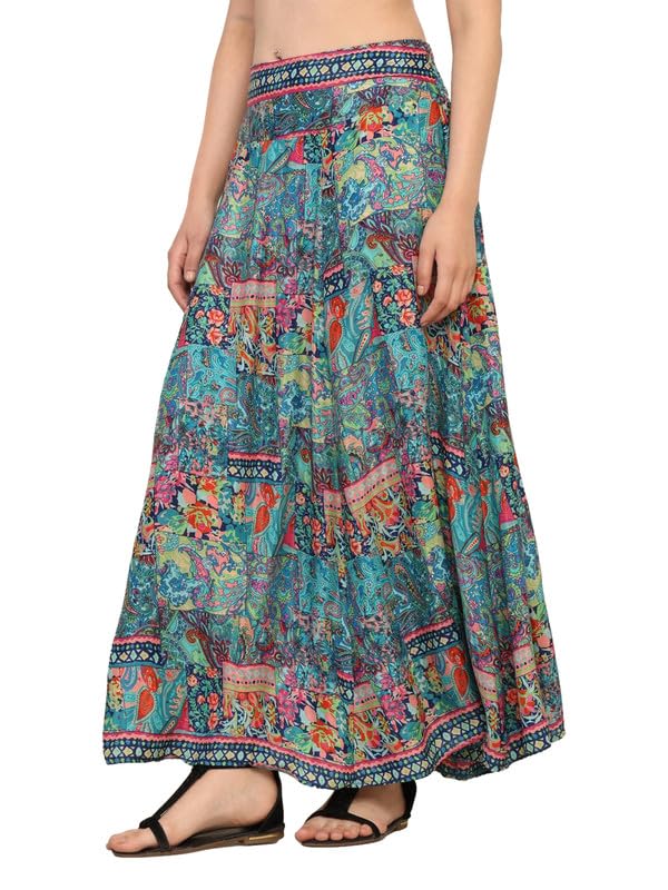 KE Kanha Exports Skirt for Woman | Women Skirts Skirt Perfect for Beach | Summer top | Boho | Short & Long Skirt | Stylish Lehenga Type