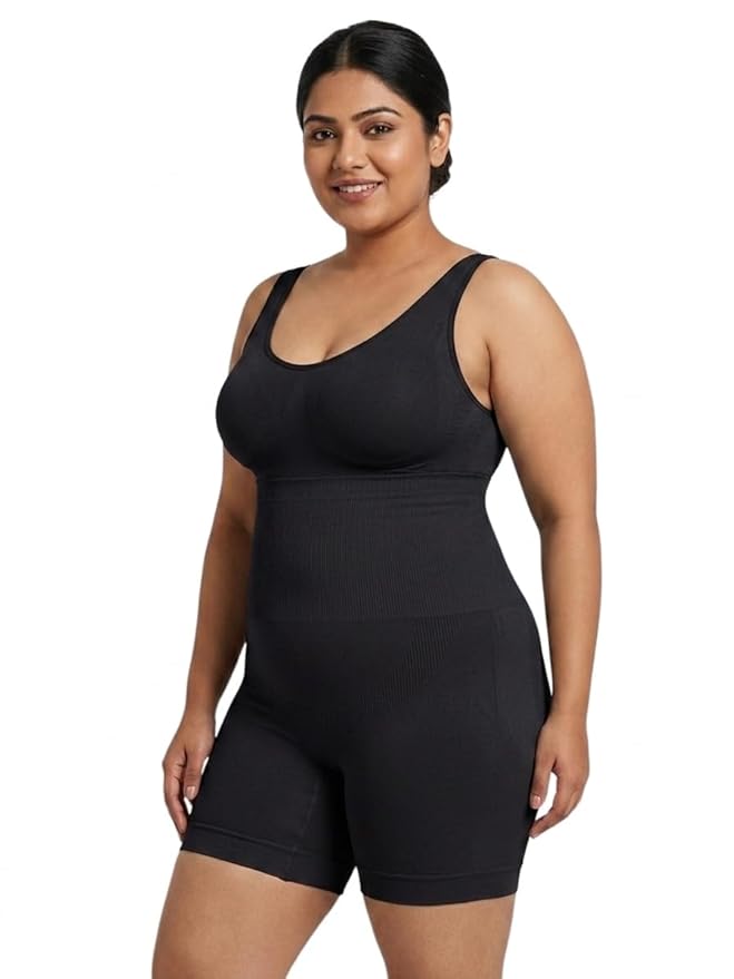 Tummy Control, Hip & Thigh Slimmer Shapewear – Seamless Butt Lifter Shaper Corset Girdle, Plus